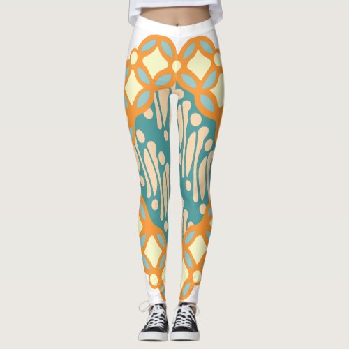 Retro Ethnic Classic Java Vintage Leggings