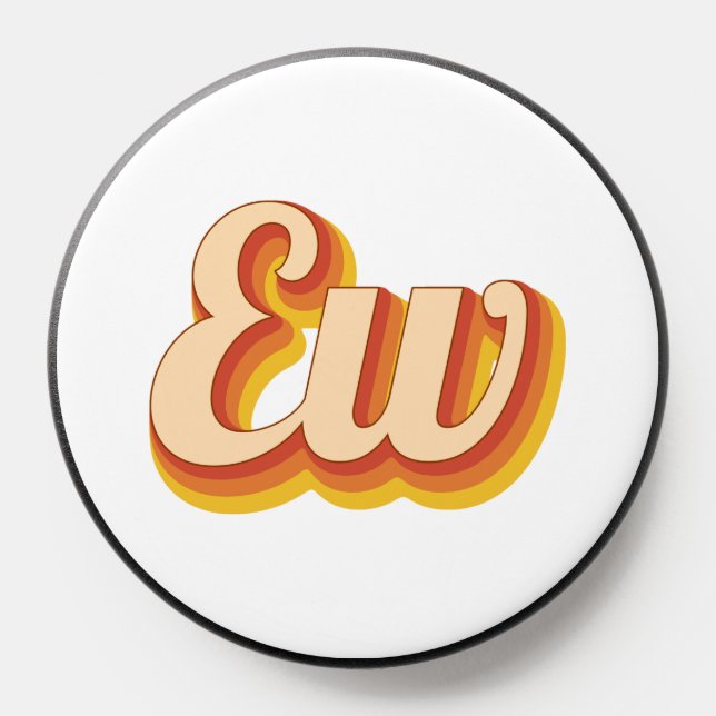 Retro Ew PopSocket (Popsocket)
