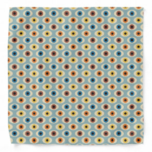 Retro Eye Pattern Bandana