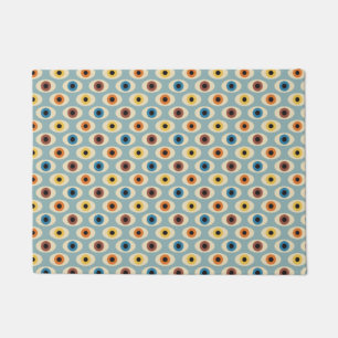 Retro Eye Pattern Doormat