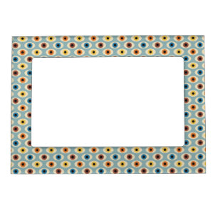 Retro Eye Pattern Magnetic Frame