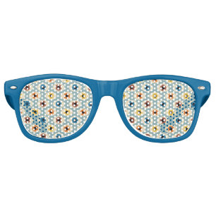 Retro Eye Pattern Sunglasses