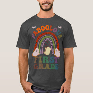 Retro FABOOLOUS 1ST GRADE TEACHER Costume This Is T-Shirt
