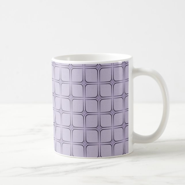Retro Fabulous Mug, Lilac Coffee Mug (Right)