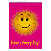 Retro Face: Have a Fuzzy Day! (Front)