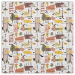 Retro Fall A Go-Go Fabric