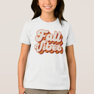 Retro Fall Vibes Tri-Blend Shirt