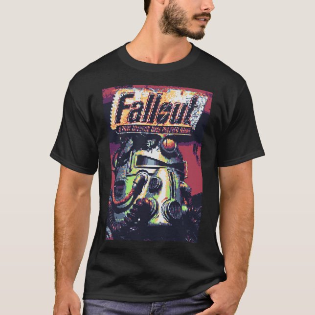 Retro Fallout Piel Cover family family T-Shirt (Front)