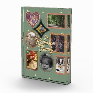 Retro Family 8 Photo Collage CUSTOM