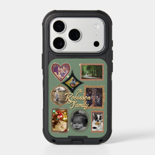 Retro Family 8 Photo Collage CUSTOM iPhone 17 Pro Case