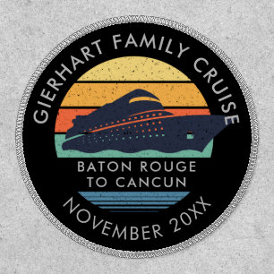 Retro Family Cruise Swag Custom Matching Patch