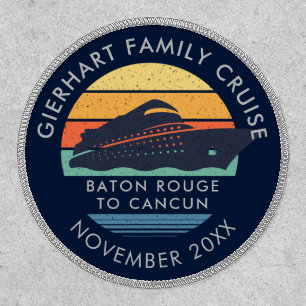 Retro Family Cruise Swag Custom Patch