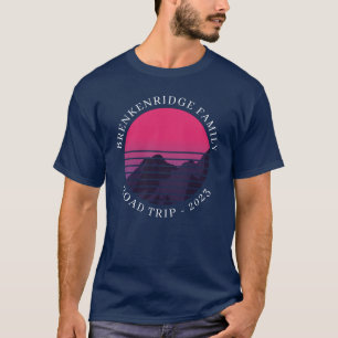 Retro Family Road Trip Custom T-Shirt