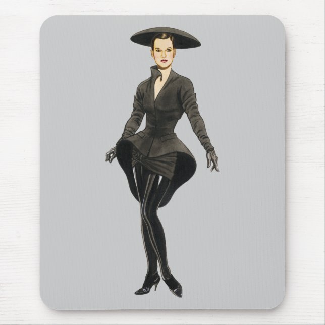 Retro Fashion Mousepad (Front)