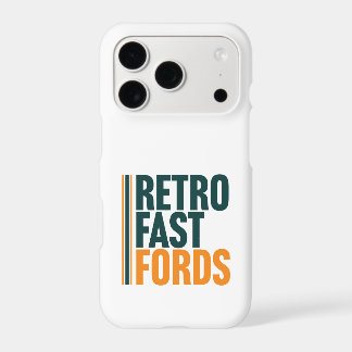 Retro Fast Fords iPhone Case
