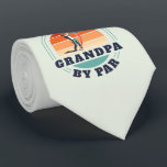 Retro Fathers Day Golf Lover Grandfather Custom Neck Tie<br><div class="desc">Retro Best Grandpa By Par design you can customize for dad,  grandpa,  stepdad,  or husband of this cute golf theme design. Perfect gift for Father's Day or grandfather's birthday. The text "GRANDPA" can be customized with any dad moniker by clicking the "Personalize" button above</div>