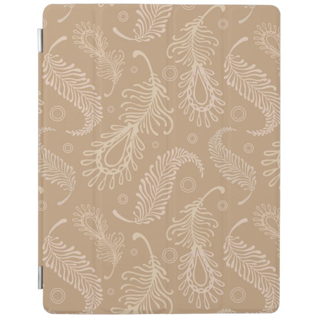 Retro-feater-pale-pattern iPad Smart Cover (Front)