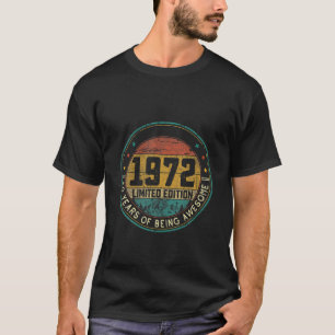 Retro February 1972 Limited Edition Vintage 50 Yea T-Shirt