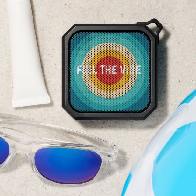 Retro Feel The Vibe Bluetooth Speaker (Insitu(Beach))