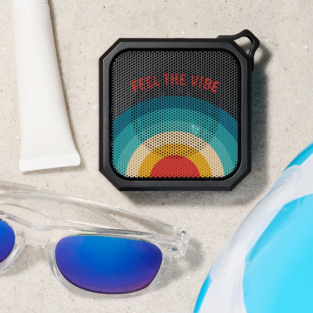 Retro Feel The Vibe Bluetooth Speaker (Insitu(Beach))