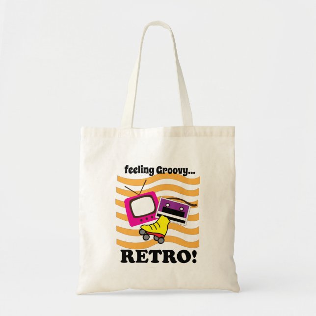 Retro Feeling Groovy Retro  Tote Bag (Front)
