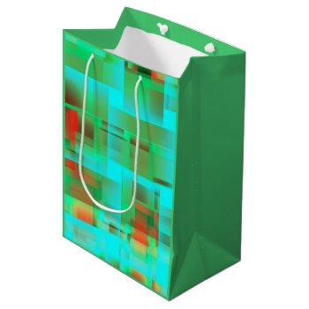 Retro Feelings In The City Medium Gift Bag by almawad at Zazzle