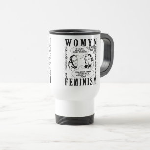 Retro Feminist Humor mugs