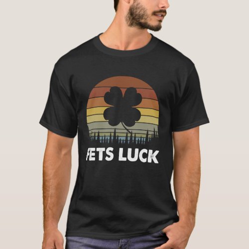 Retro Fets Luck St Patricks Day C Raunchy Adult H T_Shirt