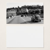 Retro Fiat 500 in Florence (Front & Back)