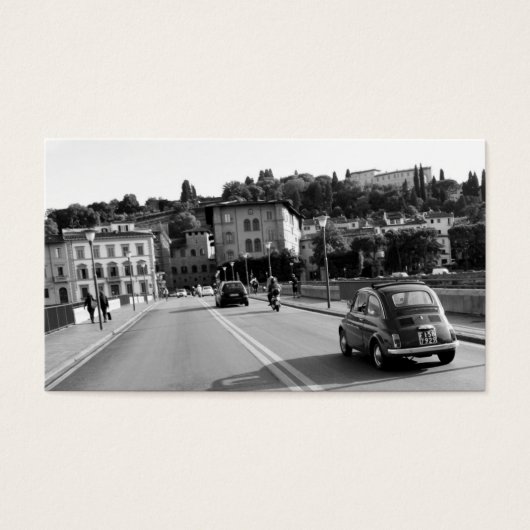 Retro Fiat 500 in Florence (Front)