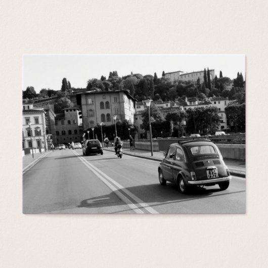 Retro Fiat 500 in Florence (Front)