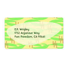 Retro Fifties Lemon Lime Boomerang Vibes