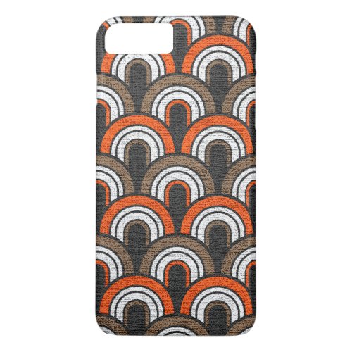 Retro Fifties Painted Canvas 2 iPhone 8 Plus7 Plus Case