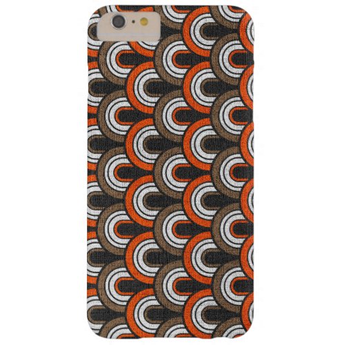 Retro Fifties Painted Canvas Barely There iPhone 6 Plus Case