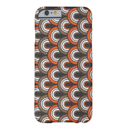 Retro Fifties Painted Canvas Barely There iPhone 6 Case