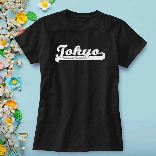 Retro Figaro Quote Tokyo Nouvelle Vague T-Shirt (Retro Tokyo Nouvelle Black Figaro Car Lover T-Shirt just for you)