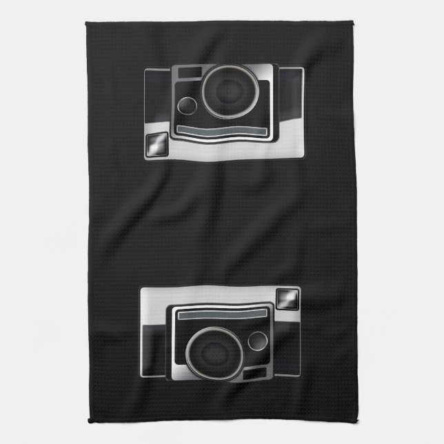 Retro Film Camera Towel (Vertical)