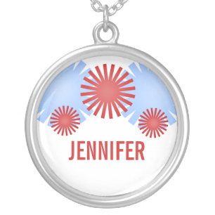 Retro Fireworks Necklace