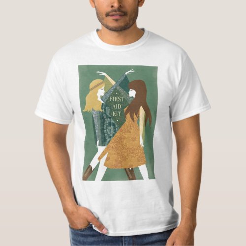 Retro first aid kit band T_Shirt