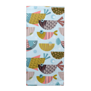 Retro Fish Cloth Napkin