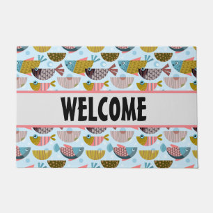 Retro Fish Doormat