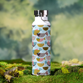 Retro Fish Water Bottle