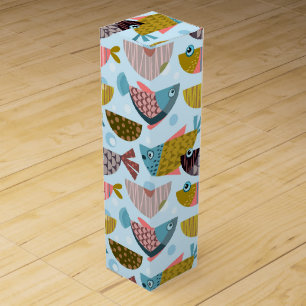 Retro Fish Wine Box