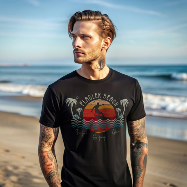 Retro Flagler Beach T-Shirt (Creator Uploaded)