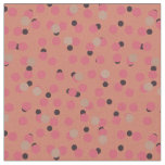 Retro Flamingo Fizz Bold Pink Dots   Fabric