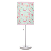 Retro Flamingo Pattern Table Lamp (Right)