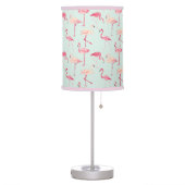 Retro Flamingo Pattern Table Lamp (Left)