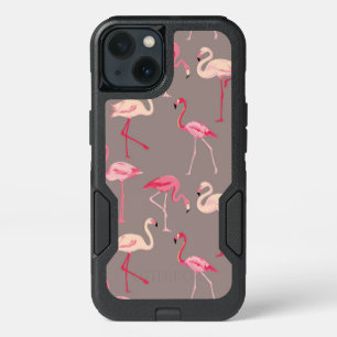 Retro Flamingos iPhone 13 Case