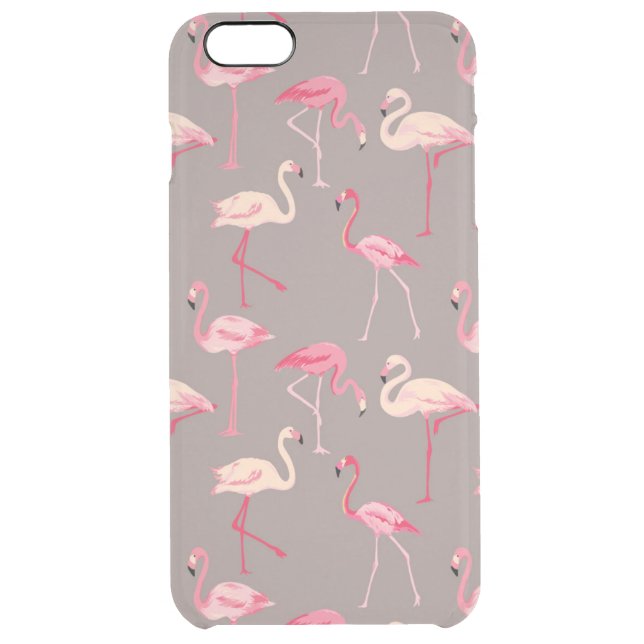 Retro Flamingos Uncommon iPhone Case (Back)