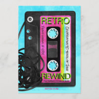 Retro Flashback Birthday Party